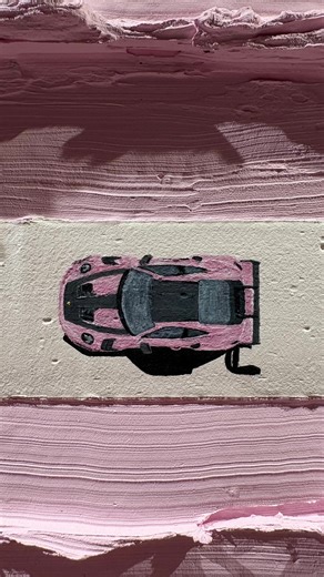 Race for Happiness . . Et oui, 2025, c’est déjà fini. Pour ça, on finit en beauté avec ce dernier tableau, avec des beaux contrastes de rose. L’idée est simple, passer un message pour 2026, l’objectif, et c’est ce que je souhaite à tout le monde, c’est de kiffer ce que vous faites et de ne pas hésiter à faire ce qui vous plaît dans la vie, c’est pourquoi je l’ai appelé la course pour le bonheur. Que votre passion, soit une @Porsche , ou autre, le plus important c’est de profiter. Merci encore et