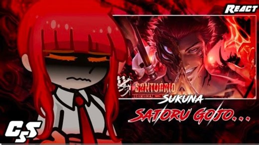 Girls React : Sukuna (Jujutsu Kaisen) Santuário Malevolentel M4rkimI GachaReactl