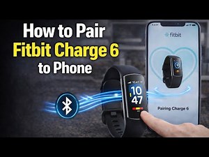 How to Pair Fitbit Charge 6 to Phone (iPhone & Android Setup)