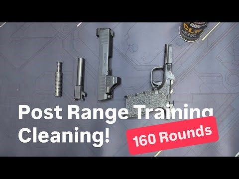 Quick Cleaning of Hellcat Pro After Training!