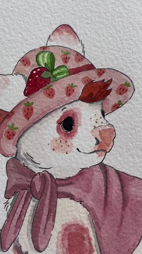 Strawberry Shortcake Art Print and Sticker Collection