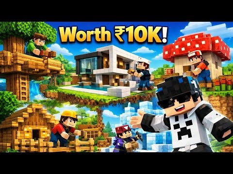 Minecraft build battle challenge worth ₹10K