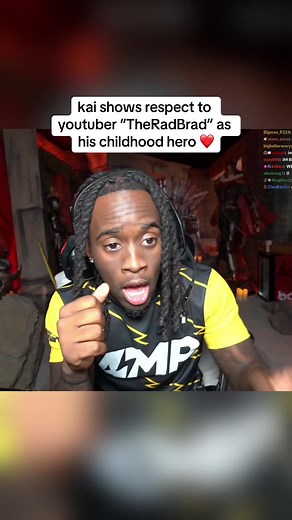 Kai Cenat Pays Tribute to TheRadBrad: My Childhood Hero