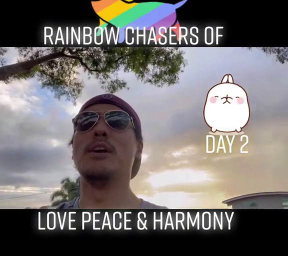 Rainbow Chasers: Day 2 Love Peace and Harmony