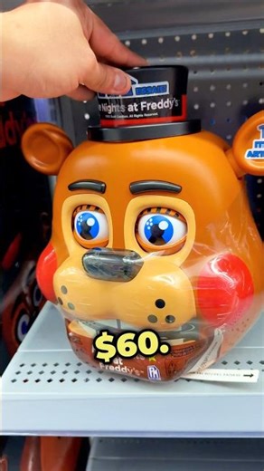 FNAF Walmart Freddy Head #FiveNightsAtFreddys #WalmartFinds #GamingMerch #FNAFCollectibles
