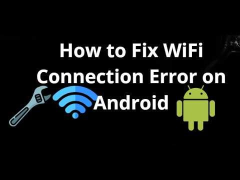 How to Fix WiFi Connection Error on Android Phone - Complete Guide
