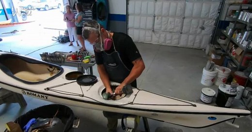 Kayak repair shop draws customers from all across the map