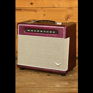 Magnatone Billy Gibbons Signature Baby M80 Electric Guitar Amplifier Combo - 12W - 1x10" - Chrome Grape