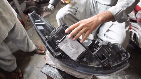 Transforming Damaged Headlights into Like New Condition