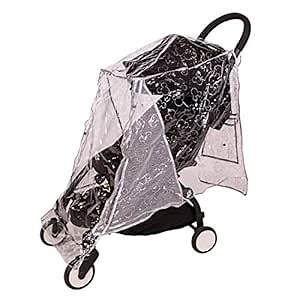 Disney Baby by J.L. Childress Stroller Rain Cover - Stroller Poncho, Baby Stroller Accessories for Travel, Universal Fit, Lightweight Weather Shield, Protects from Wind & Snow - Mickey Mouse