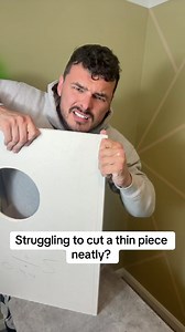 How to cut plaster board like a pro! #plasterboard #drywall #decorating #diy #painting #plasterer | Kris Fox Devos