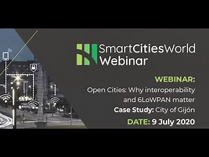 Open Cities: why 6LoWPAN matters