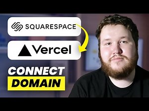 How To Connect and Add Squarespace Domain To Vercel Site - Custom Domain In Vercel