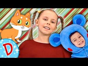 Диско Пять котят - Дискотека для детей с Владой Учимся танцевать Песенка Кукутики