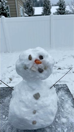 Snow Day Fun at Home ❄️ Family Playing & Snowman Making! #snow #momlife #home