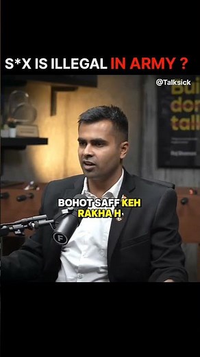 S*x is illegal in the Army 🤯 #youtube #motivation #podcast #rajshamani