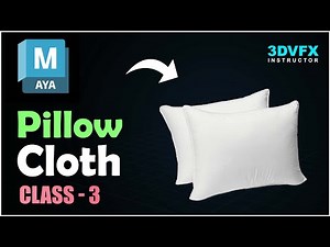 Maya Dynamics: Soft Body Pillows and Cloth Simulations