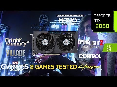 RTX 3050 - How Good Can it Run Ray Tracing? | Test in 8 Games at 1080p | DLSS 2.3 | i7 10700F