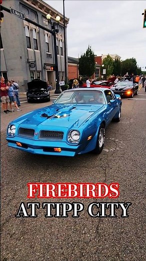 Firebirds at the 28th Annual Tipp City Ohio Car Cruise | Trans Am Nationals 2025 #pontiac #carshow