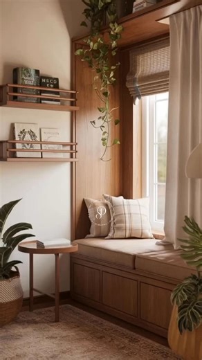 SD Studio | Interior Design on Instagram: "Forget plain windows. This is how you do it. 🤩 Which built-in window seat would you add to your home? Tell us below! 👇 Follow @sdinteriorstudio_ #BuiltInBench #Architecture #CustomHome #DesignHacks #windowtreatments . Window Seat, Window Bench, Reading Nook, Window Nook, Built-in Seating, Custom Bench, Daybed, Bay Window Seating, Storage Solutions, Maximizing Space, Extra Seating, Home Relaxation Zone, Reading Area, Custom Millwork, Interior Architect