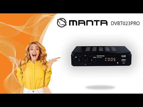 Dekoder Manta DVBT023PRO DVBT2 HEVC