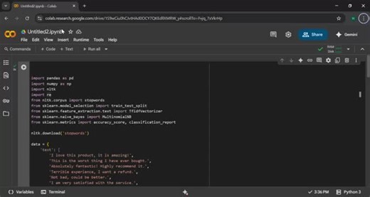 successfully completed my first project at Pinnacle Labs, where I worked on Sentiment Analysis using Python and Natural Language Processing. This experience gave me hands-on exposure to real-world… | Harshitha M