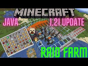 beste Raid Farm Minecraft 1.21 Update einfach easy effektiv Tutorial