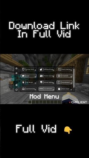 CM Client For MCPE 1.26+ | Mod Menu Client MCPE #minecraft #minecraftpe #mcpe