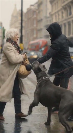 Cane Corso Saves Old Lady? Protective Instinct Caught on Camera #Shorts