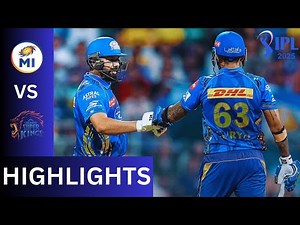 MI vs CSK Highlights | IPL 2025 Highlights