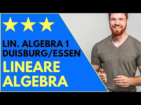 Livestream zu Lineare Algebra: Altklausur Teil 1, Duisburg/Essen