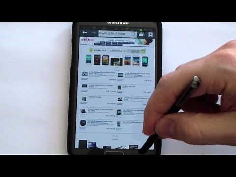 How to use the Samsung Galaxy Note 2 S Pen