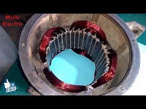 how to generator winding 3 kw generator winding with easy way new technology electric generator