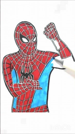How to Draw Spider-Man 4 Step by Step! #spiderman4, #spidermantutorial #marvel #marveltutorial