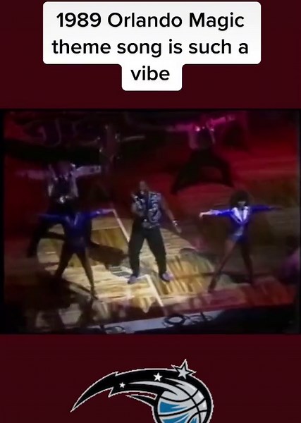 Orlando Magic Theme Song Live Performance 1989