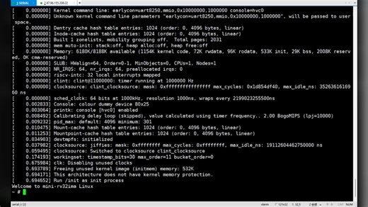 在不到一元钱的ch32v003上运行linux