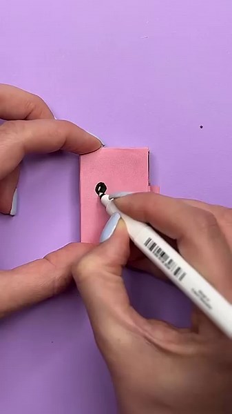 DIY Mini Book Storage Box Matchbox 💜 Mini Notebook