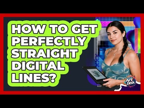 How To Get Perfectly Straight Digital Lines?