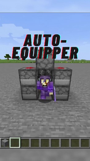 Minecraft Automatic Armor Equipper Tutorial