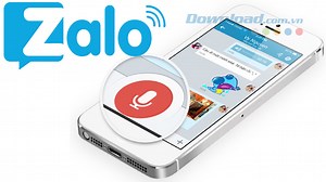 Hướng dẫn gửi tin nhắn giọng nói trên Zalo - Cách gửi Voice Message trong Zalo