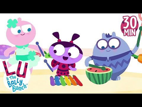 Lu’s Musical Moments | Enjoying the Sound of Fun! | Lu & The Bally Bunch | 9 Story Kids