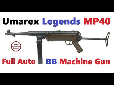 Umarex MP40 Full Auto BB Machine Gun - (.177 cal) Fully Automatic Airgun