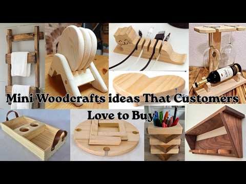 Mini Woodcraft Project ideas That Sell and Look Expensive