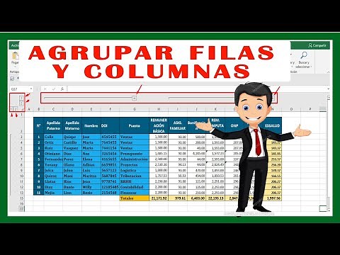 How to group rows and columns in Excel - Easy