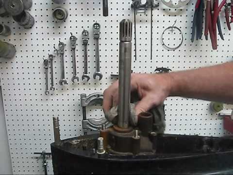 Mercruiser water pump removal and repair video