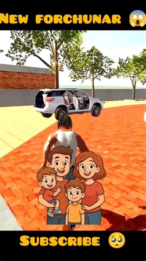 I GIFTED THIS FORTUNER TO MY PAPA 😍 INDIAN BIKE DRIVING 3D #shorts#indianbikedriving3d#gta