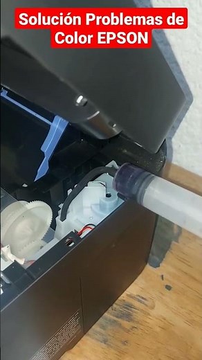 Troubleshooting color problems with an EPSON printer #printer #epson