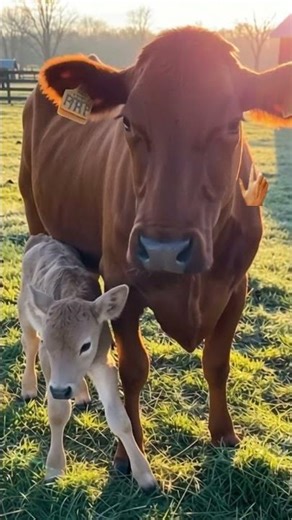 छोटी छोटी गैया छोटे छोटे ग्वाल | Choti Choti Gaiya Song | Funny Cow Video #cow #shorts