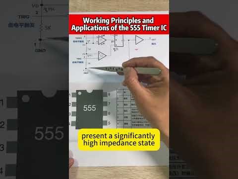 Working Principles and Applications of the 555 Timer IC#555Timer #ElectronicsBasics #CircuitDesign