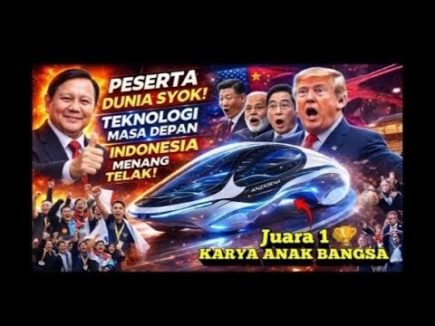 VIRAL!! PESERTA DUNIA SYOK TEKNOLOGI MASA DEPAN INDONESIA MENANG TELAK
